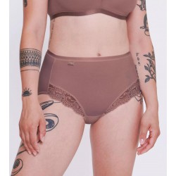 Sloggi slip dames Romance Maxi - Cacao - Herfstactie : tijdelijk 25 % korting