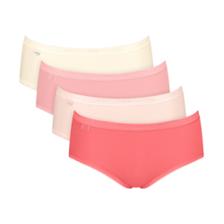 Sloggi slip Basic+ Midi dames - 3+1 gratis - M006