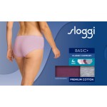 Sloggi dames Basic+ Midi slip 3+1 gratis - V014 