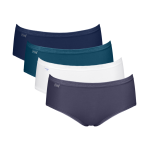 Sloggi dames Basic+ Midi slip 3+1 gratis - PW01