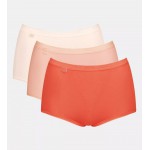 Sloggi Basic+ Maxi -3 pack-3 kleuren -V011