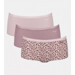 Sloggi Go Crush Dames short 3-Pack - V001