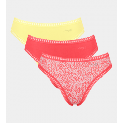 Sloggi Go Crush dames High Leg 3-Pack - V015