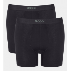 Sloggi men Ever Ease Short "2-pack" Black  Herfstactie : tijdelijk 25 % korting