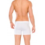 Schiesser fietsshort cyclist long life cotton - wit 