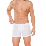 Schiesser fietsshort cyclist long life cotton - wit 