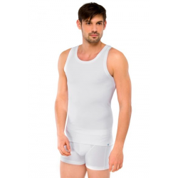 Schiesser onderhemd long life cotton - wit-