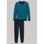 Schiesser heren pyjama lange broek 