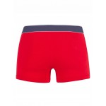 LACOSTE - Set van 2 korte shorts - rood/grijs