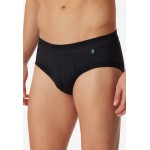 Schiesser midi sportslip met opening Long Life Cotton - wit