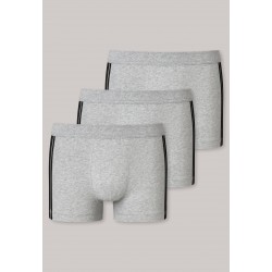 Schiesser short 3 pack 95/5 H - grijs
