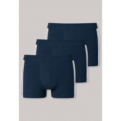 Schiesser short 3 pack 95/5 H - donkerblauw