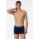 Schiesser 95/5 Heren Shorts - 3 pack donkerblauw
