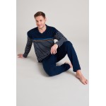 Schiesser Heren pyjama lange broek
