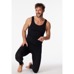 Schiesser singlet hemd 2-pack 95/5 zwart