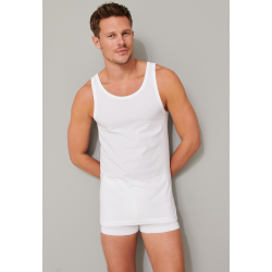 Schiesser singlet hemd 2-pack 95/5 Wit