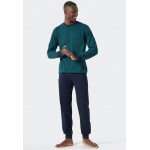 Schiesser pyjama lange broek Heren Essentials Nightwear 