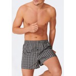 Schiesser 2-pack  zwart geruit - Boxershorts Multipack