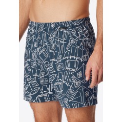 Schiesser wijde Boxershorts 2-pack H - 909