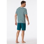Schiesser H pyjama  korte broek  "Casual Nightwear"