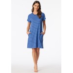 Schiesser slaapshirt korte mouw  royal - Casual Essentials 819