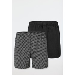 Schiesser wijde boxershorts heren 2 pack   911