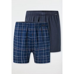 Schiesser wijde boxershorts heren 2 pack   922