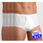 Sloggi Men Basic Maxi Wit - 3+1 Gratis Sloggi Men Basic Maxi Wit - 3+1 Gratis