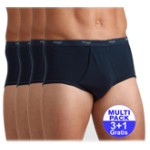 Sloggi Men Basic Maxi - Donkerblauw - 3+1 Gratis