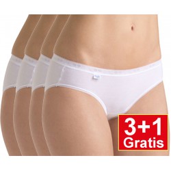 Sloggi Basic+ Mini - set van 4 slips - 3+1 GRATIS - uw voordeel : 14,95 €