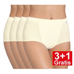 Sloggi slip Control Maxi - corrigerende dames slip - 3+1 GRATIS - uw voordeel : 17,99 €