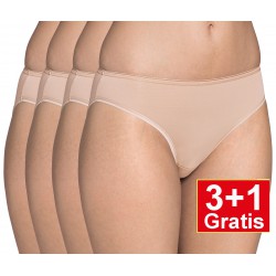 Sloggi Feel Sensational Tai - huidskleur - 3+1 GRATIS - uw voordeel : 17,95 €