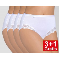 Sloggi Romance Maxi wit -3+1 GRATIS - uw voordeel : 16,99 €