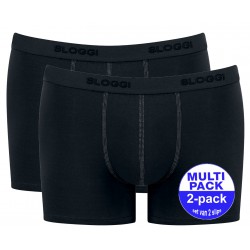 Sloggi men 24/7 short - voordelig 2-pack - zwart