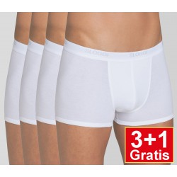 Sloggi men Basic Short - set van 4 slips - wit - 3+1 GRATIS - uw voordeel : 16,90 €