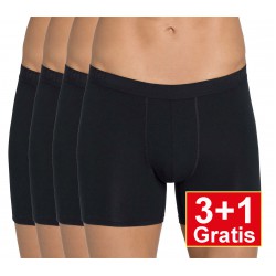 Sloggi men Evernew Short zwart - 3+1 GRATIS -  UITLOPEND ARTIKEL !