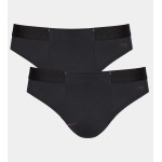 Sloggi men Made Midislip  2-pack - zwart