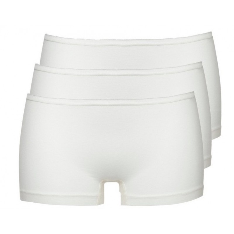 Ten Cate Shorts - 3-pack dames - 30190 - wit