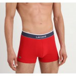 LACOSTE - Set van 3 shorts - marine/rood/blauw