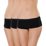 Schiesser Hip Pants 95/5 - 3-pack (set van 3 slips) - zwart
