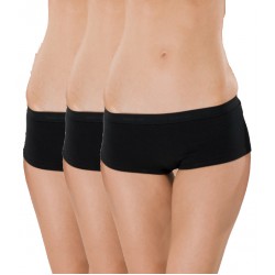 Schiesser Hip Pants 95/5 - 3-pack (set van 3 slips) - zwart