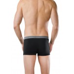 Schiesser Short 95/5 - 2-pack (set van 2 shorts) - zwart/blauw - 140299 